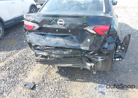 2025 Nissan Versa 1.6 S z USA, uszkodzony, nr VIN 3N1CN8DV0SL834216